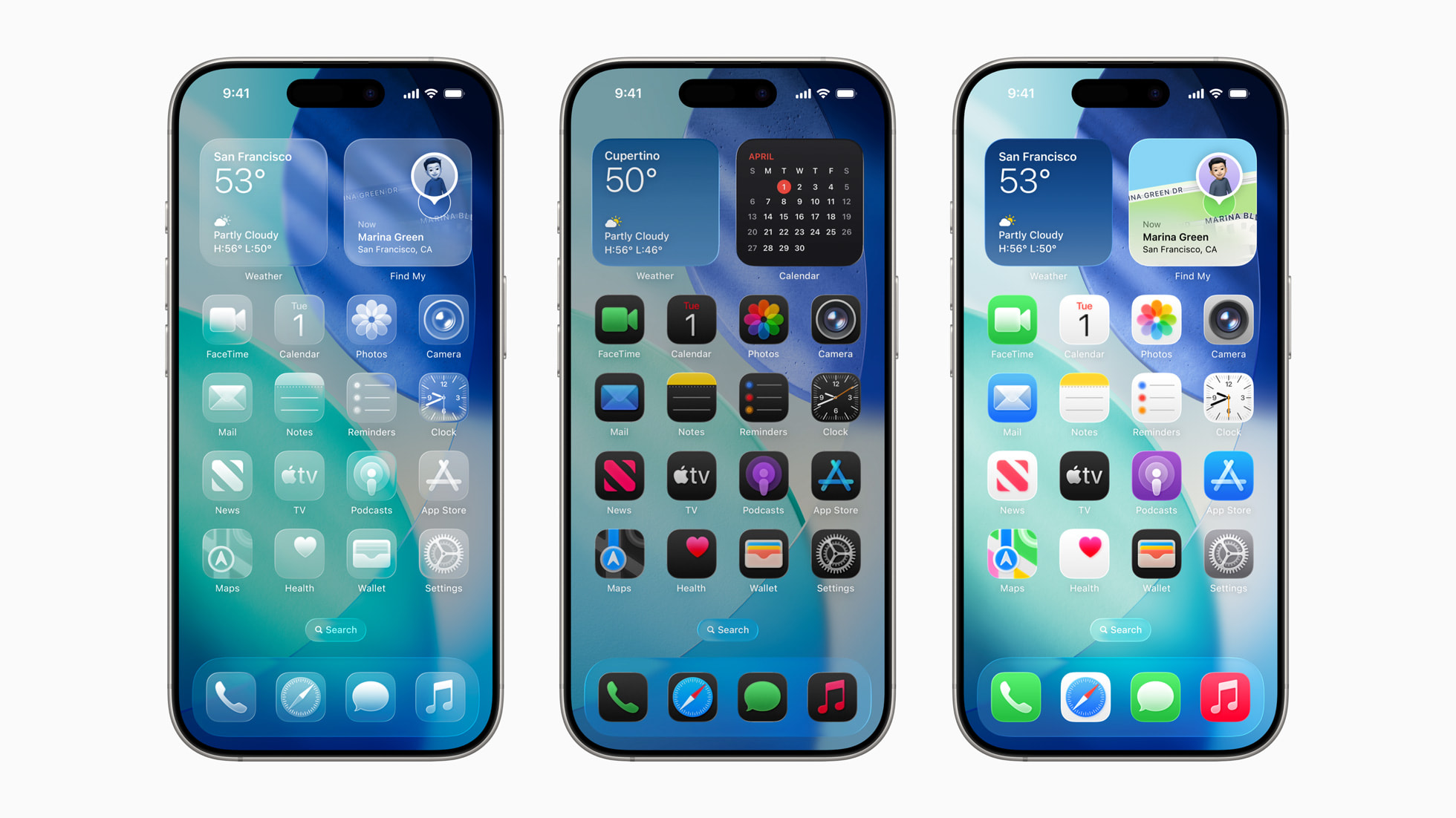 iOS 26 Apple Intelligence UI公式画像