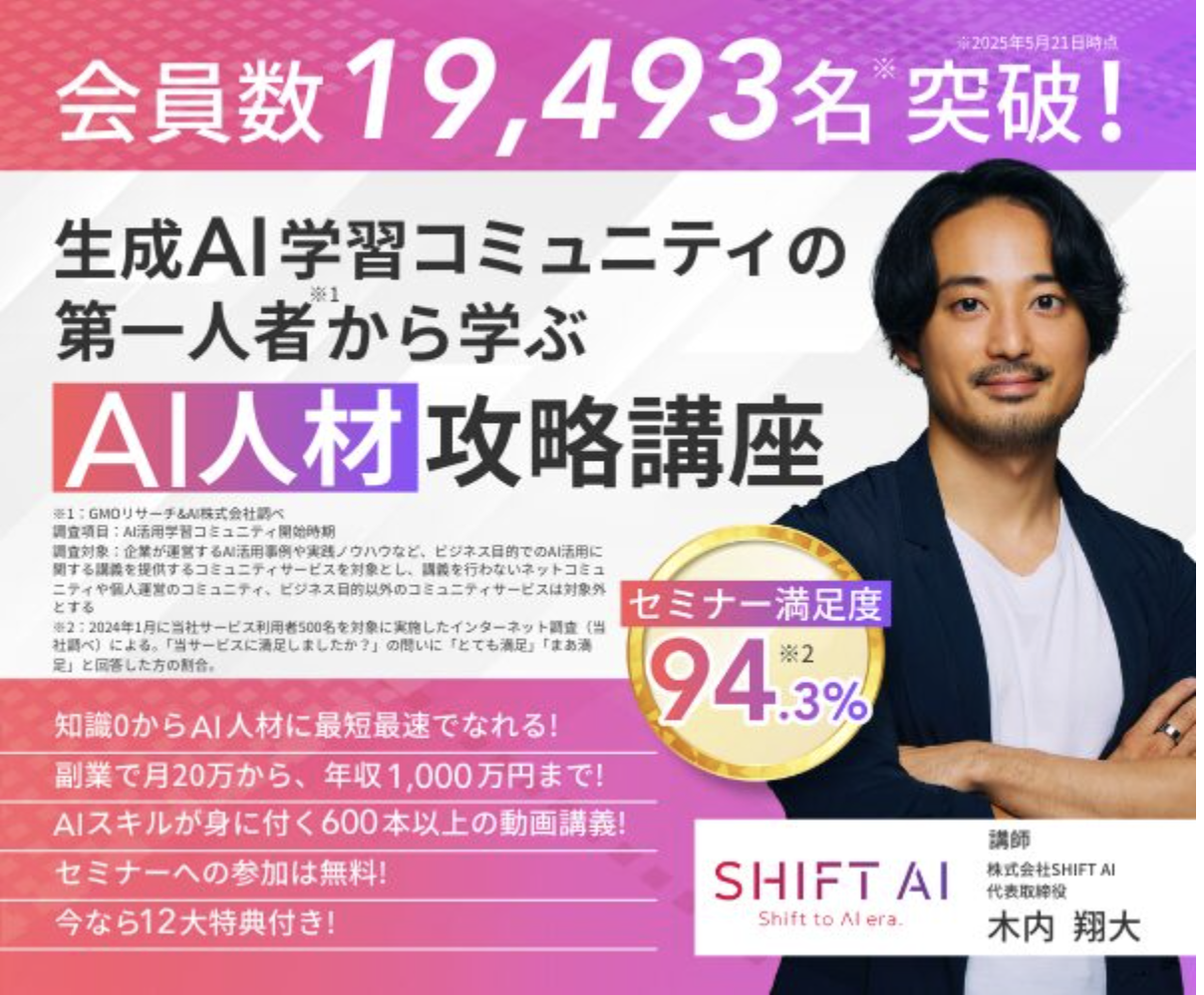 SHIFT AI サムネ